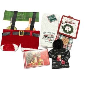 5 piece Festive Holiday Decor Bundle